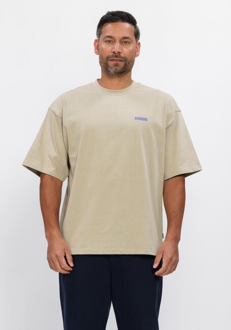 Sand WOODBIRD T-shirt WBBAINE LION TEE - large
