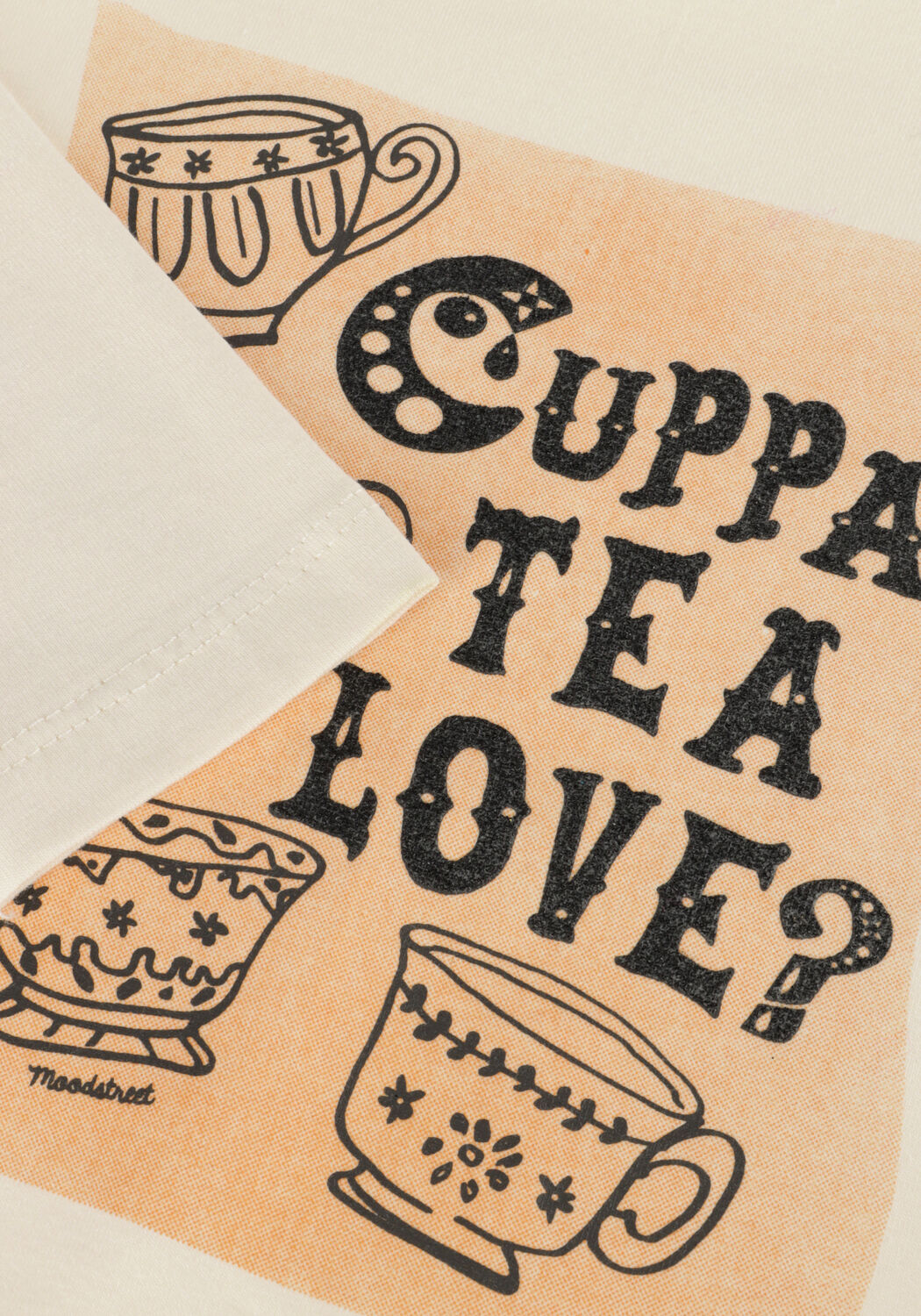 Ecru MOODSTREET Tops & T-shirts LONGSLEEVE LINN - large