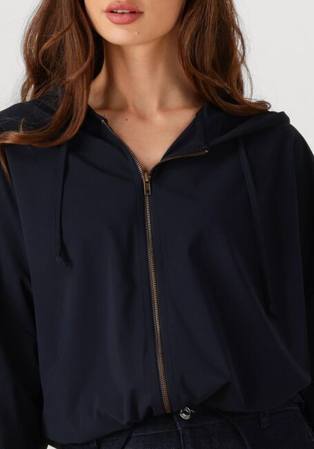 Dunkelblau PENN & INK Strickjacke HOODIE W25F1739 - large