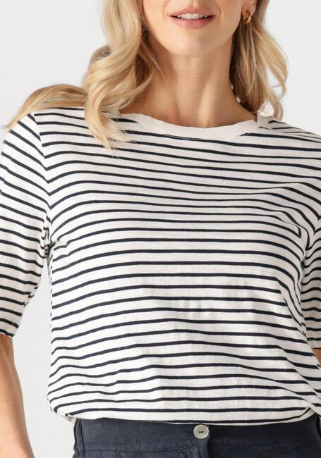 Weiße CC HEART T-shirt CC HEART SILLA STRIPE - large
