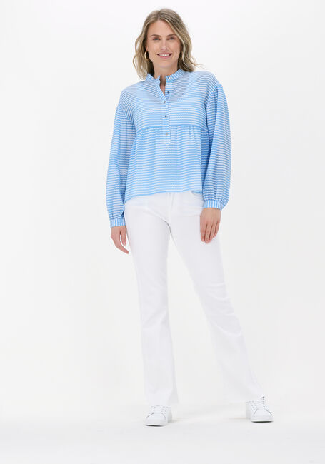 Hellblau LEVETE ROOM Blusen REEMA 2 SHIRT - large