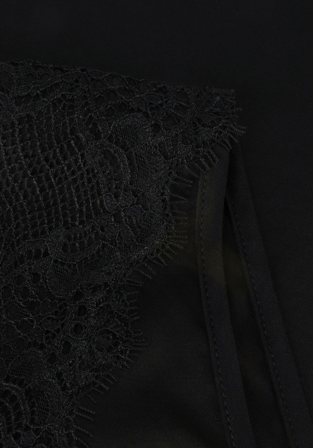 Schwarze SUMMUM Top TOP SILKY SATIN (2S2792) - large