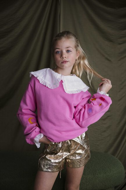 Goldfarbene AMMEHOELA Hosen SUUS - large