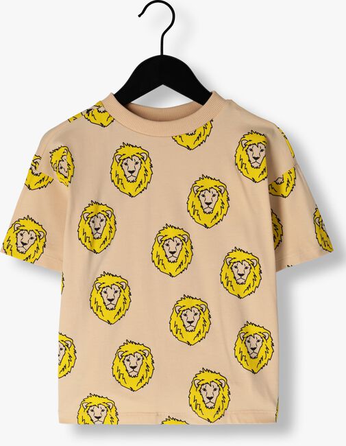 Gelbe CARLIJNQ T-shirt LION - OVERSIZED T-SHIRT - large