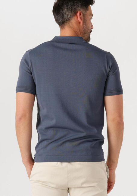 Graue GENTI Polo-Shirt POLO ZIP SS K2053-1260 - large