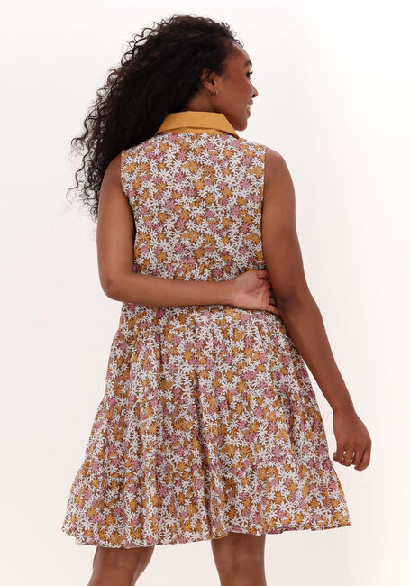 Braune HUNKON Minikleid FLEUR - large