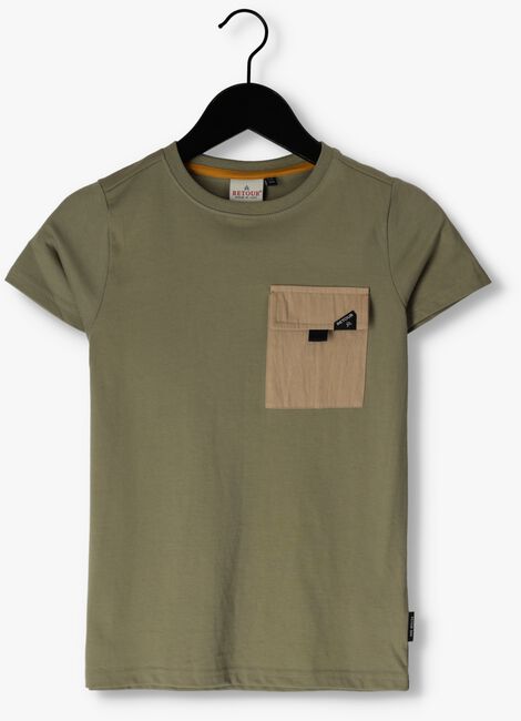 Grüne RETOUR T-shirt ENZO - large