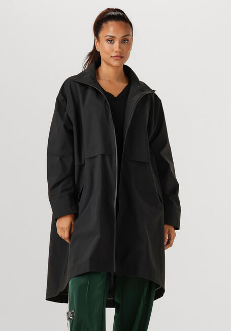 Schwarze DEBLON SPORTS Regenjacke ROMY RAINCOAT - large
