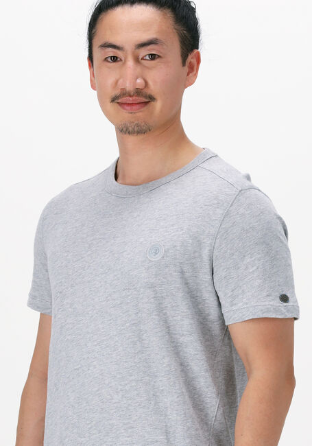 Graue CAST IRON T-shirt SHORT SLEEVE R-NECK ORGANIC COTTON SLUB ESSENTIAL - large