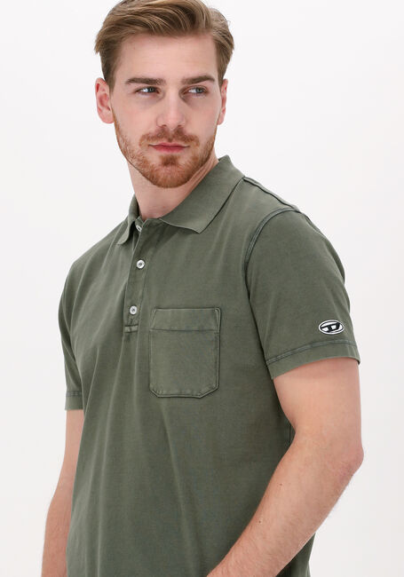 Dunkelgrau DIESEL Polo-Shirt T-POLO-WORKY-DOV-PE - large