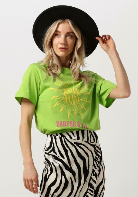 Grüne HARPER & YVE T-shirt FOLLOWTHESUN-SS - large