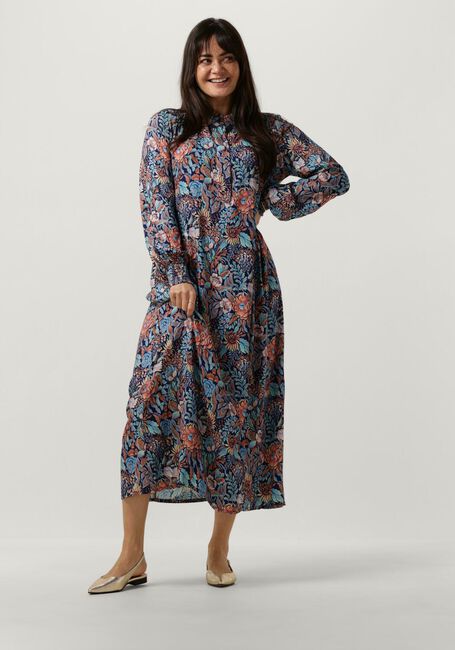 Blaue DEA KUDIBAL Midikleid MARLA - large