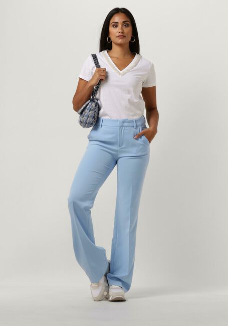 Weiße LIU JO T-shirt JERSEY JEWEL NECK T-SHIRT - large