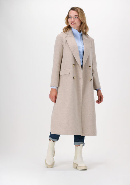 Beige SELECTED FEMME Mäntel SLFTAMA HANDMADE WOOL COAT B S - large
