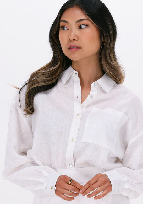 Ecru ALIX THE LABEL Blusen WOVEN BULL LINEN LYOCELL BLOUSE - large