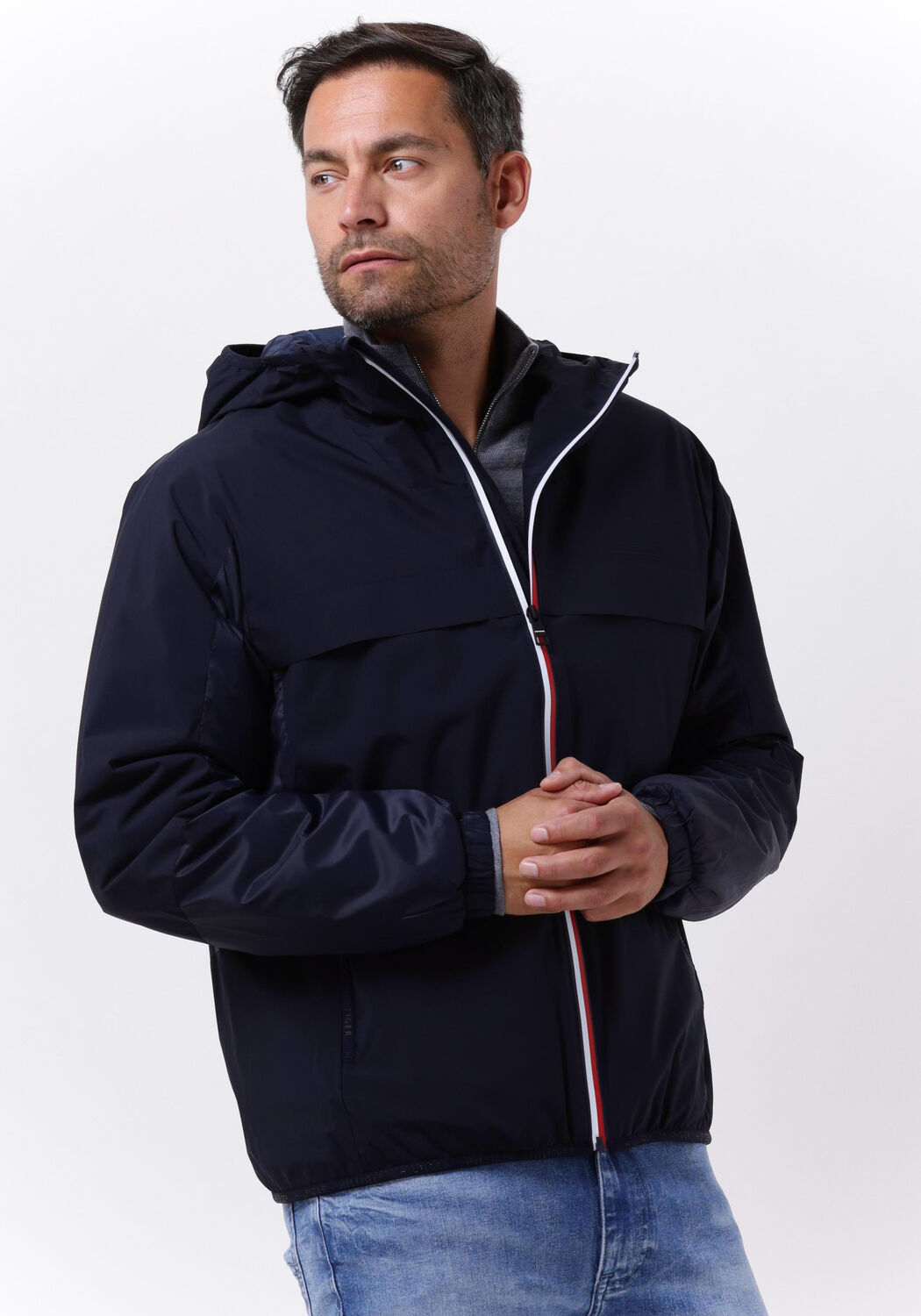 Hooded jacket tommy jeans hot sale