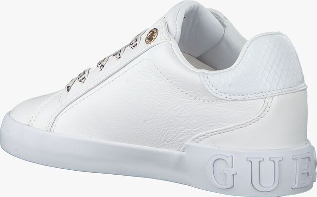 Weiße GUESS Sneaker low PUXLY - large