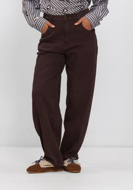 Braune NUKUS Weite Hose PETRA PANTS - large