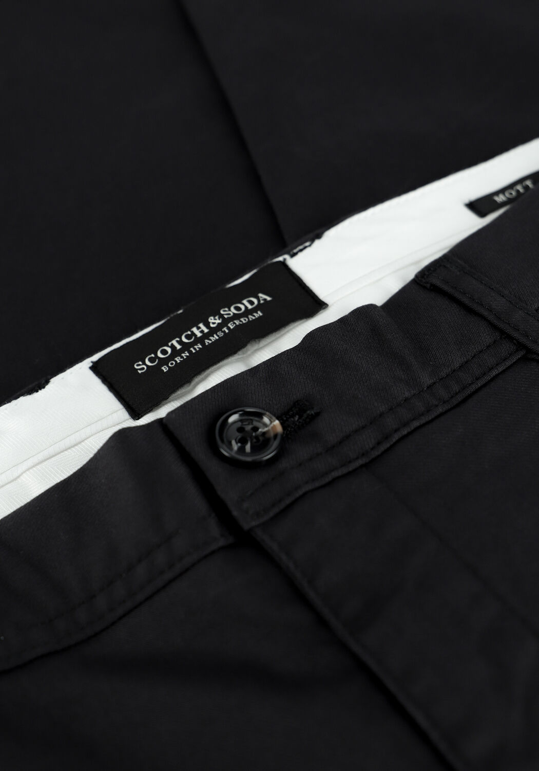 Dunkelgrau SCOTCH & SODA Chino 163322 - MOTT SUPER SLIM-FIT C - large