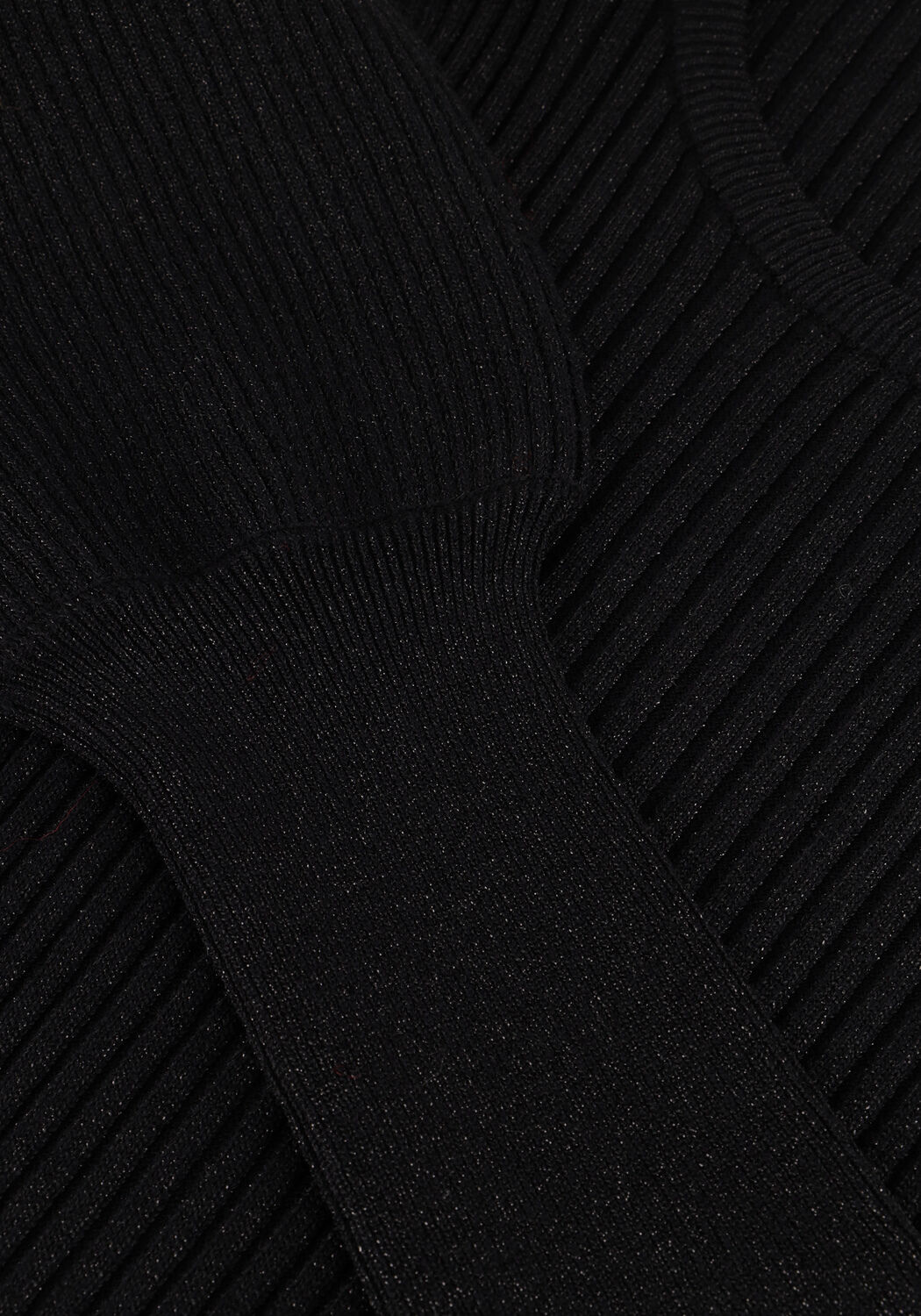 Schwarze NUKUS Pullover MULLBERRY PULLOVER LUREX - large