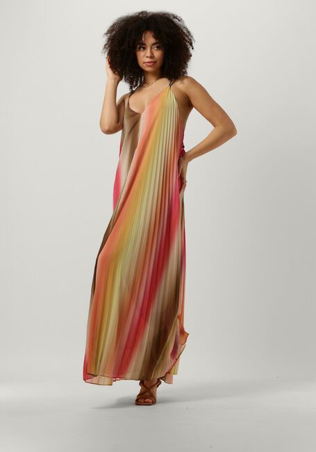 Mehrfarbige/Bunte SCOTCH & SODA Maxikleid PLEATED TANK TOP MAXI DRESS - large