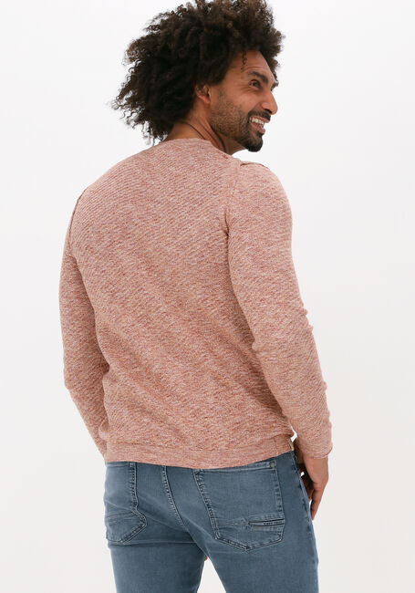 Rosane CAST IRON Pullover R-NECK COTTON 3 TONE MOULINE SLUB - large