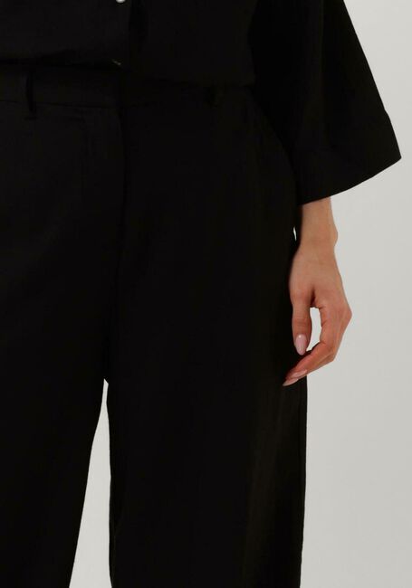 Schwarze MSCH COPENHAGEN Weite Hose MSCHJOVENE GINIA HW PANT - large