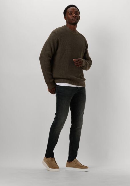 Braune CALVIN KLEIN Pullover CHUNKY TEXTURE SWEATER - large