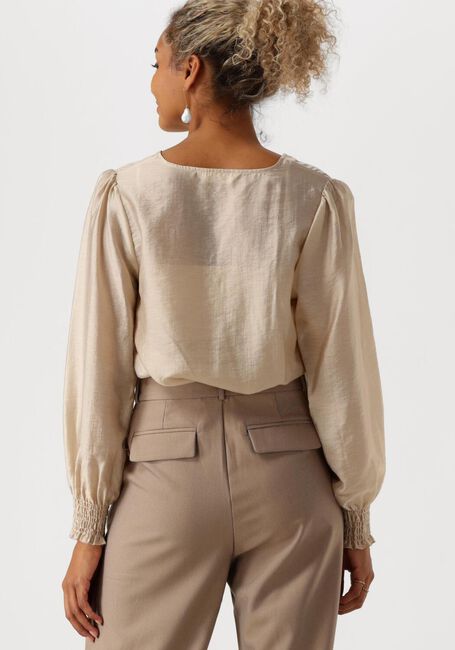 Beige MSCH COPENHAGEN Blusen MSCHIBINA ROMINA SHIRT - large