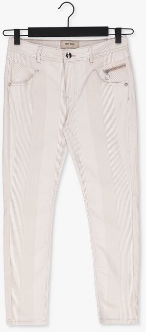 Sand MOS MOSH Slim fit jeans NELLY FEATHER STRIPE PANTS - large