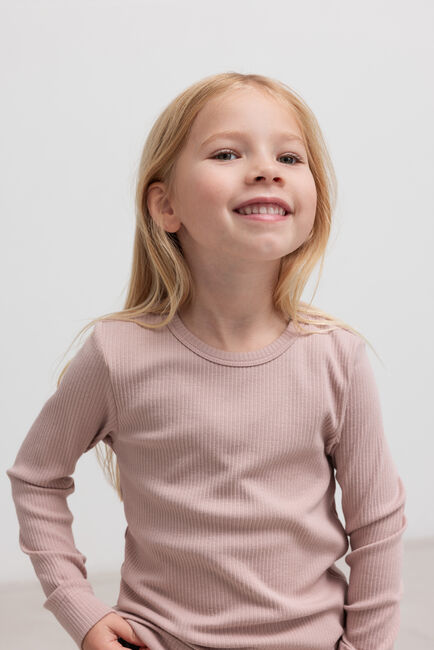 Hell-Pink MARMAR COPENHAGEN Top PLAIN TEE LS - large