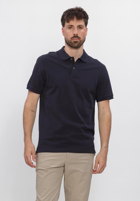 Dunkelblau PROFUOMO Polo-Shirt POLO SS BASIS PIQUE - large