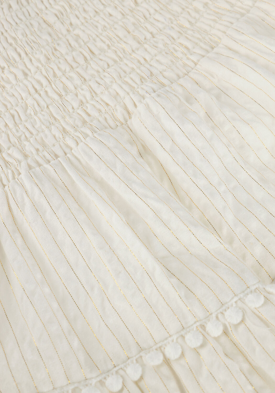 Ecru AI&KO Minirock BILLI LUREX CO 523 G - large