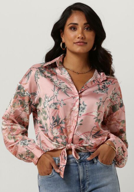 Hell-Pink GUESS Blusen LSBOWED JUN SHIRT - large