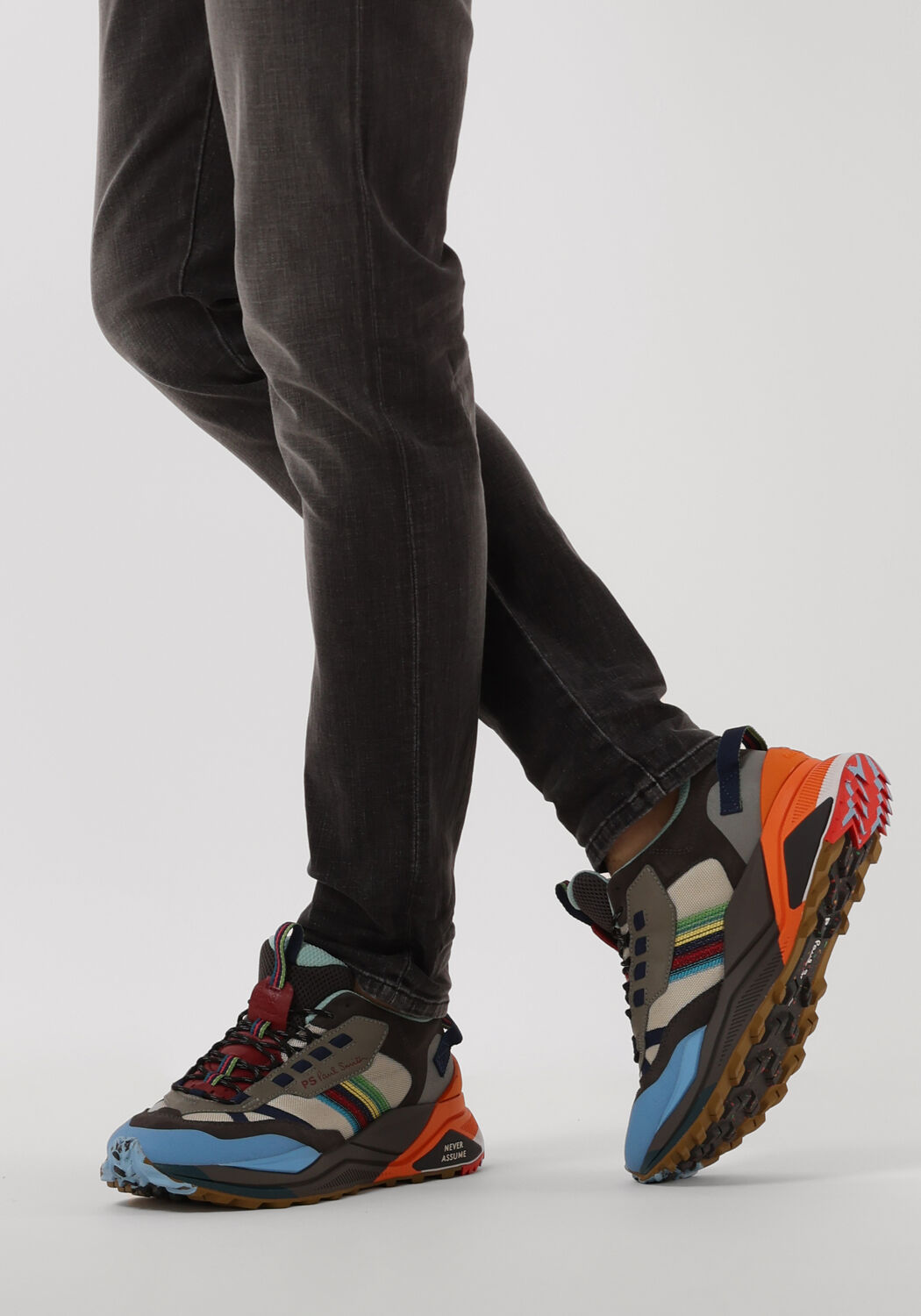 Orangene PS PAUL SMITH Sneaker Low MENS SHOE PRIMUS - large