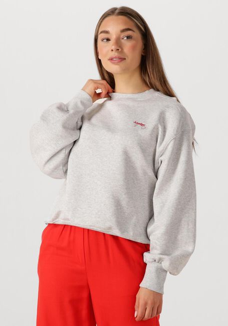 Hellgrau ANOTHER LABEL Sweatshirt JAXY FLOWER SWEAT - large
