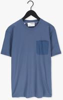 Blaue SELECTED HOMME T-shirt SLHRELAXARVID SS O-NECK