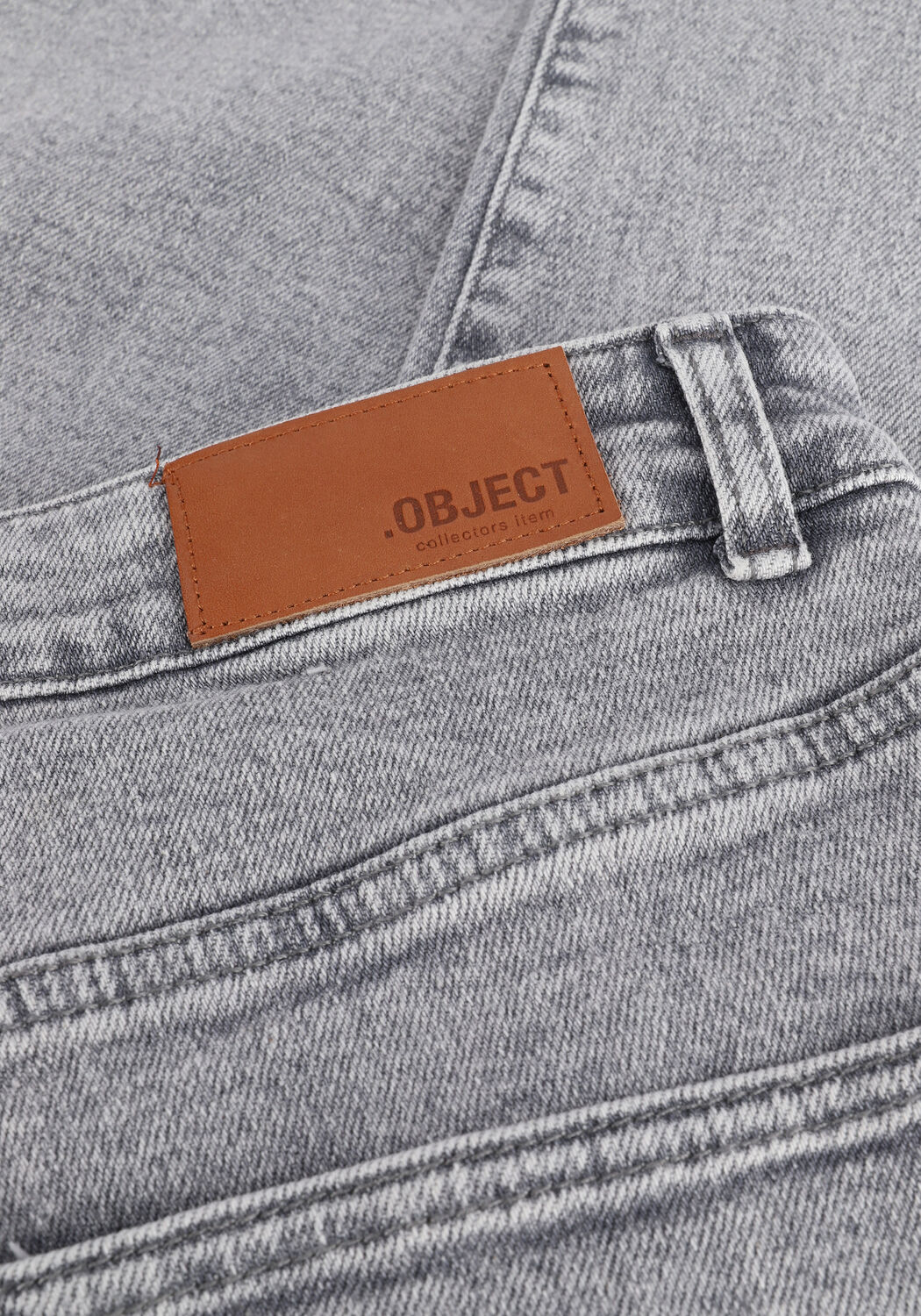 Graue OBJECT Mom jeans LOA MOJI HW ANCLE DENIM JEANS - large