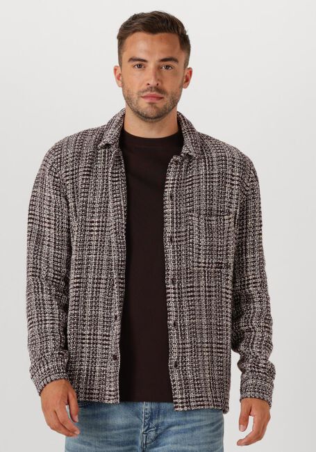 Graue PURE PATH Overshirt REGULAR FIT STRUCTURE OVERSHIRTS - large