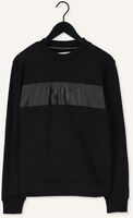 Schwarze CALVIN KLEIN Sweatshirt BLOCKING INSTITUTIONAL CREW NECK Schwarze CALVIN KLEIN Sweatshirt BLOCKING INSTITUTIONAL CREW NECK - medium