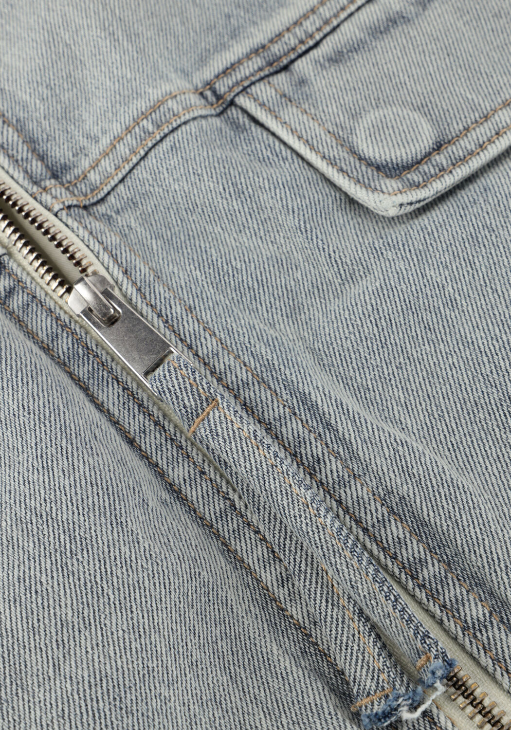 Blaue CATWALK JUNKIE Gilet DENIM BODYWARMER - large