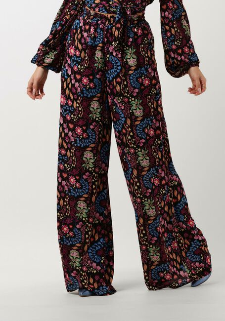 Mehrfarbige/Bunte HARPER & YVE Weite Hose FAYE-PA - large