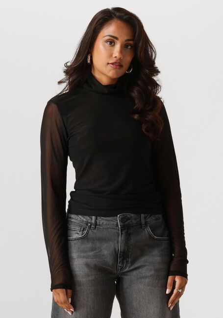 Schwarze NOTRE-V Tops & T-shirts NV-GULIANA MESH TOP - large