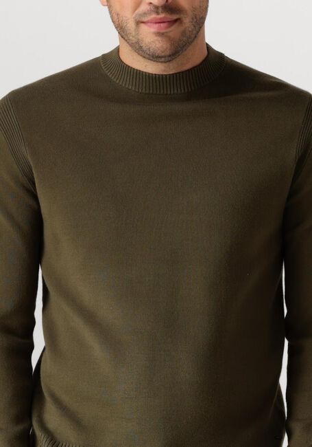 Grüne DSTREZZED Pullover FELL MOCK NECK - large
