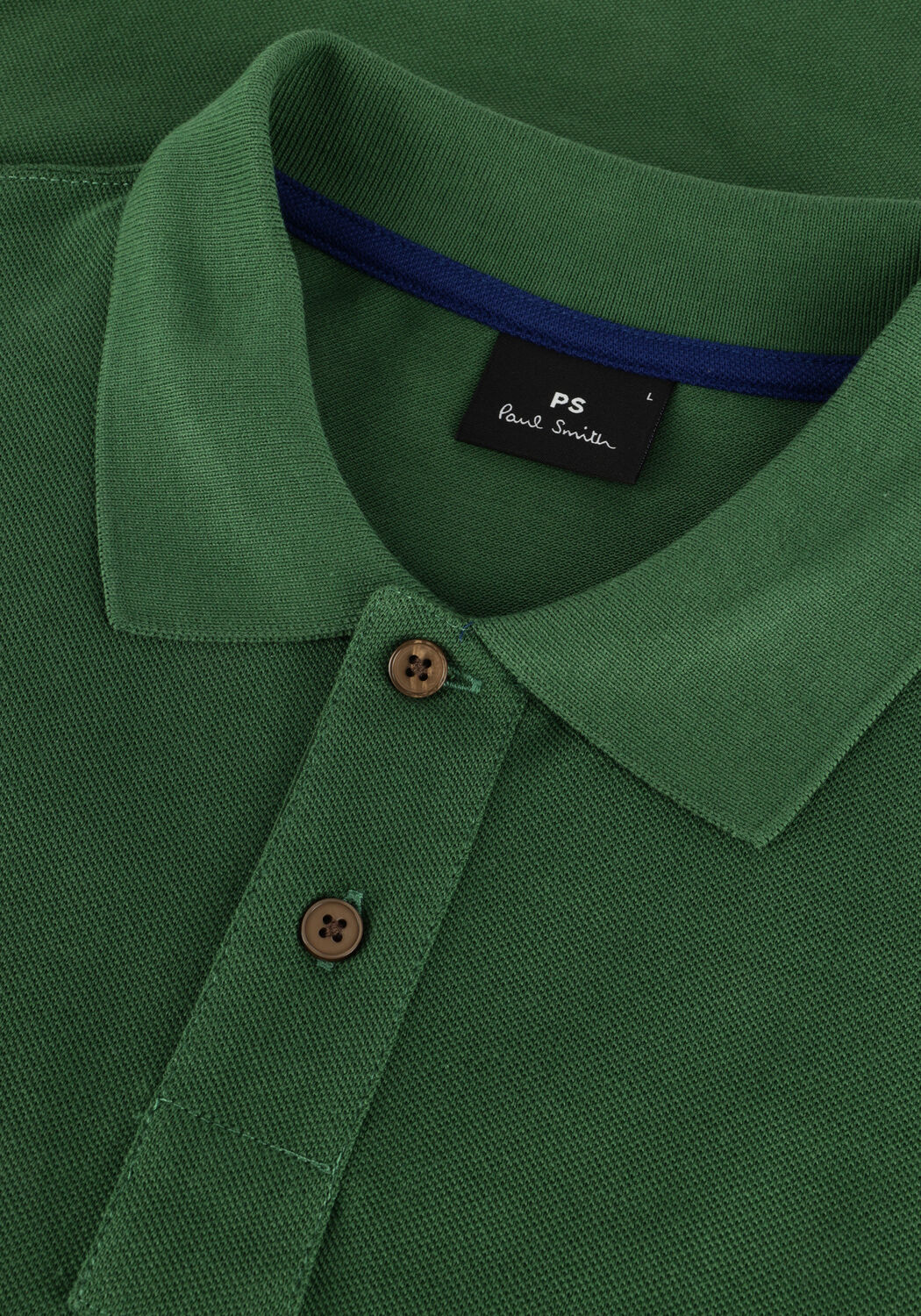 Gr&uuml;ne PS PAUL SMITH Polo-Shirt MENS SLIM FIT SS POLO SHIRT ZEBRA - large