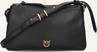 Schwarze PINKO Umhängetasche DOUBLE MINI - medium
