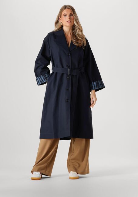 Blaue MSCH COPENHAGEN Trenchcoats MSCHAUNE JOSEFINE JACKET - large