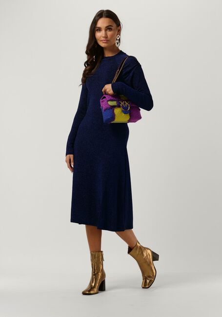 Dunkelblau LOLLYS LAUNDRY Midikleid ROSIE DRESS - large