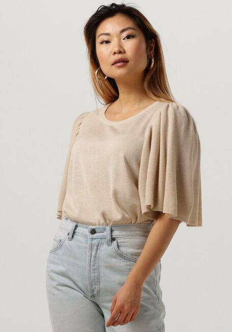 Creme RUBY TUESDAY Pullover VIVIN SHORT BUTTERFLY SLEEVE PULL - large