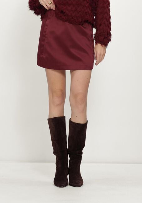 Bordeaux SELECTED WOMEN Minirock SLWATHENA MW SHORT SKIRT - large